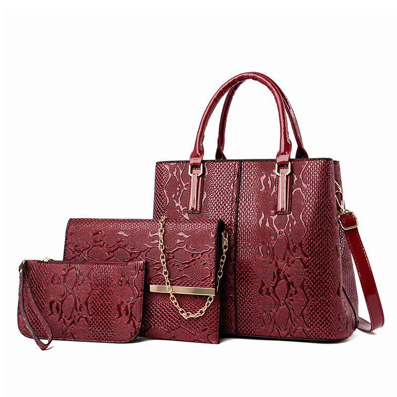 Fashionable Spring/Summer Women's 3-Piece Handbag Set